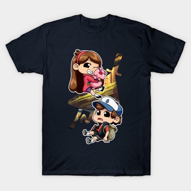 Gravity Falls T-Shirt by Carla S.D.